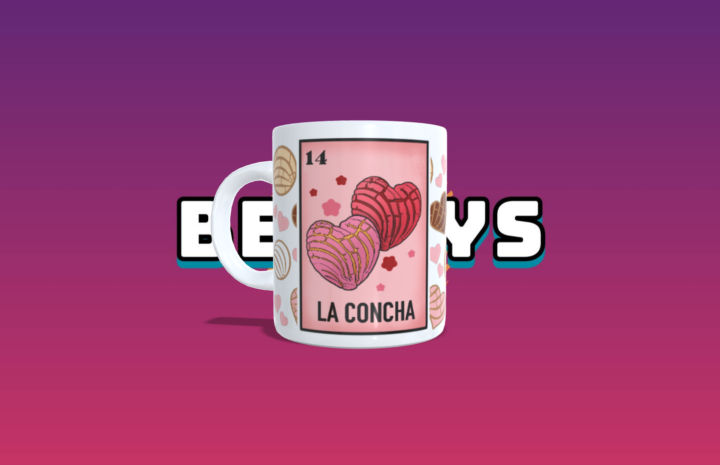 15oz Mug / Valentines Day / Conchitas Pan Dulce/Spanish Funny Mug.