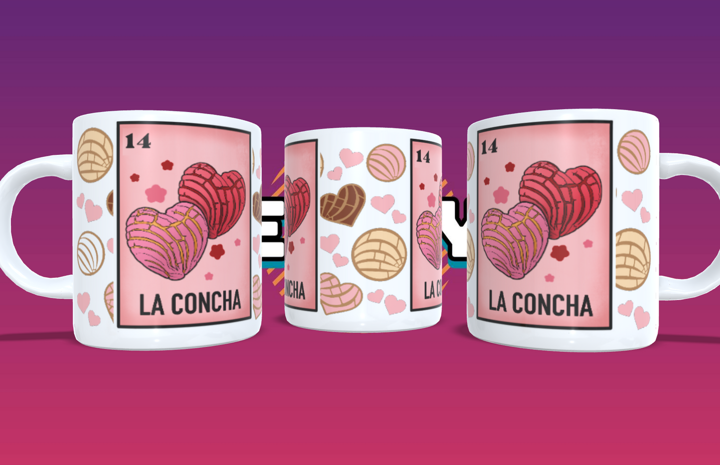 15oz Mug / Valentines Day / Conchitas Pan Dulce/Spanish Funny Mug.