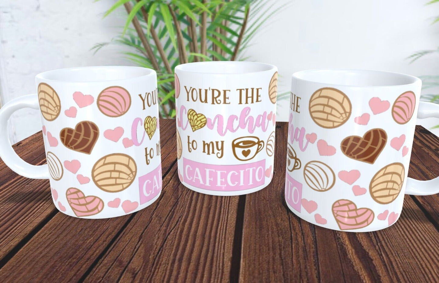 15oz Coffee Mug /You are the Concha to my Cafecito/ Spanish Mug