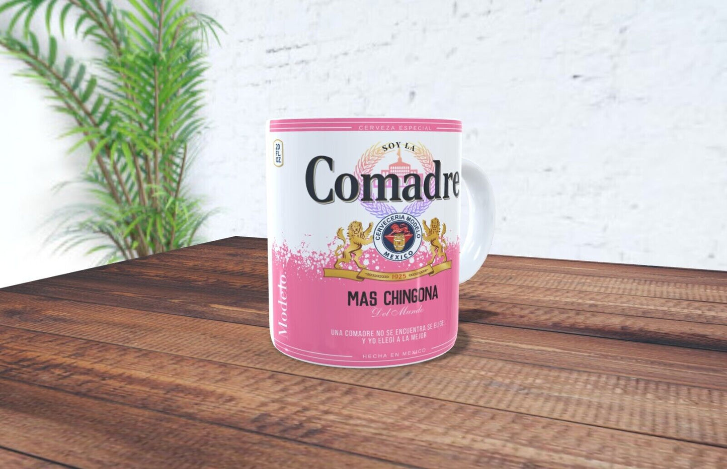 15oz Coffee Mug | Modelo | Especial | Beer | La Comadre mas chingona |