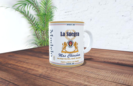 15oz Coffee Mug | Modelo | Especial | Beer |La Suegra mas Chingona |