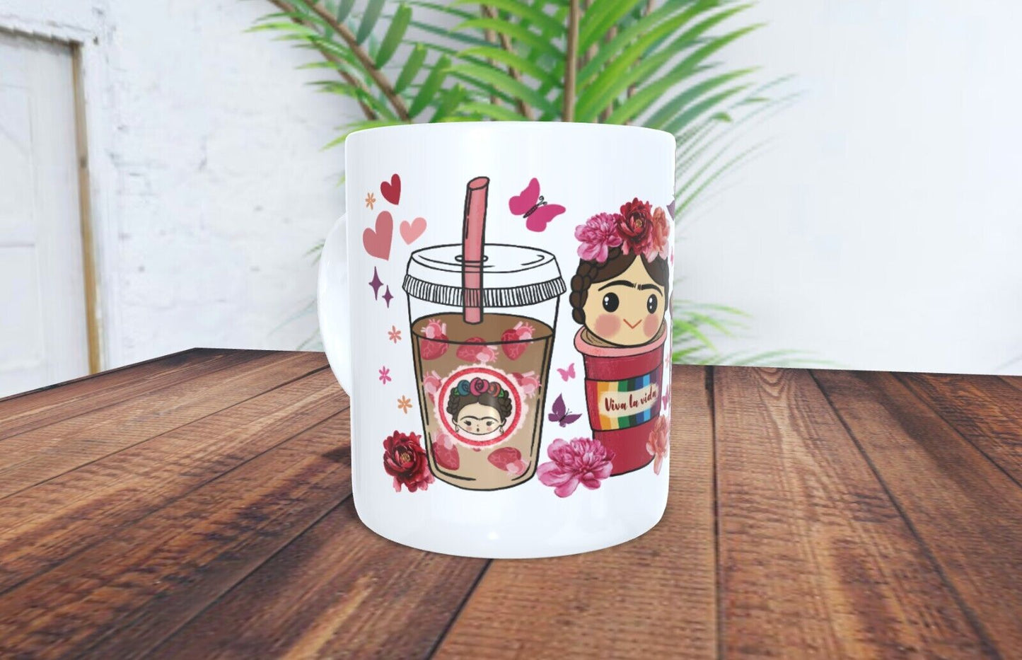 15oz Coffee Mug / FRIDA VIVA LA VIDA