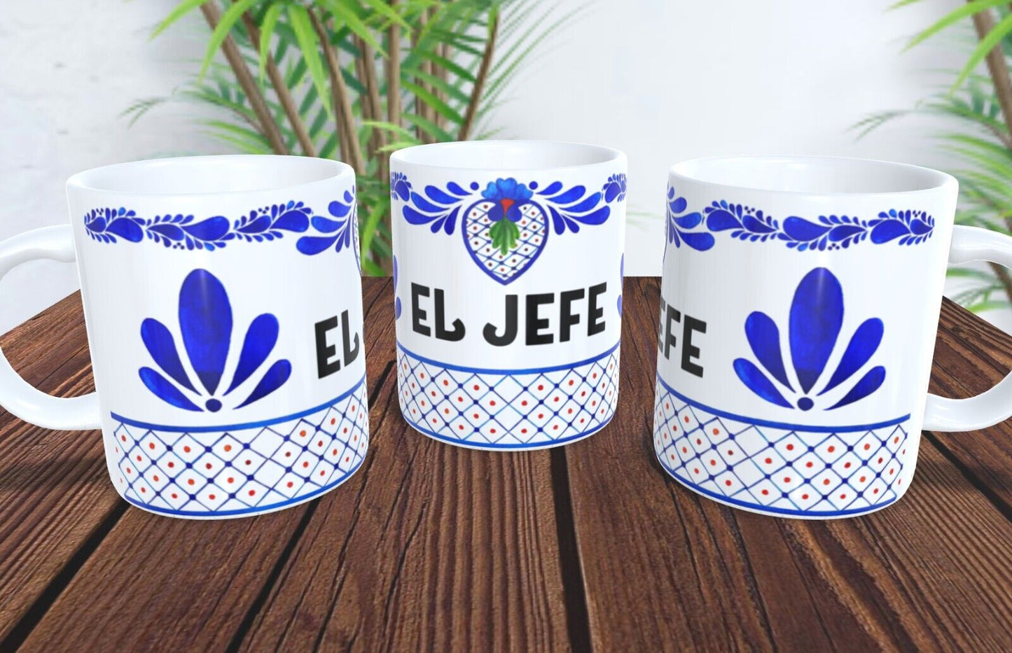 15oz Coffee Mug /El Jefe / The Boss/ Spanish Mug.