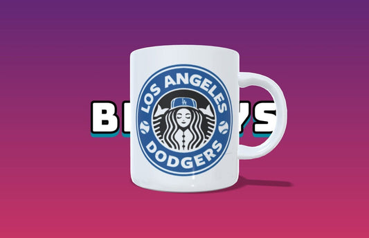 15oz Mug / Los Angeles Dodgers /Starbucks Edition/ Spanish Funny Mug
