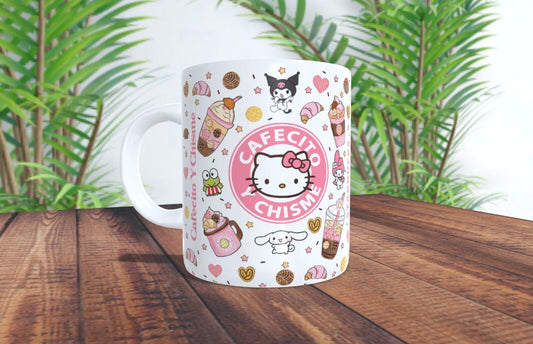15oz Mug / Hello Kitty Cafecito And Chisme/ Spanish Funny Mug