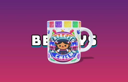 15oz Mug / Mexican Doll Cafecito And Chisme/ Spanish Funny Mug