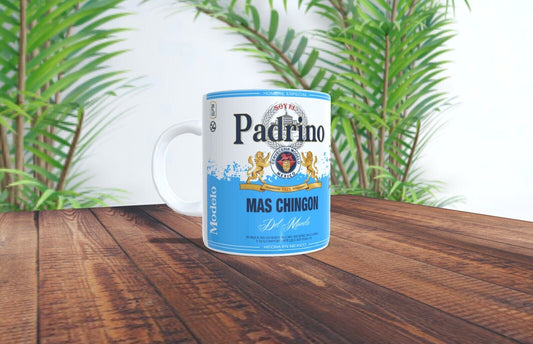 15oz Coffee Mug | Modelo | Especial | Beer | El Padrino mas Chingon |